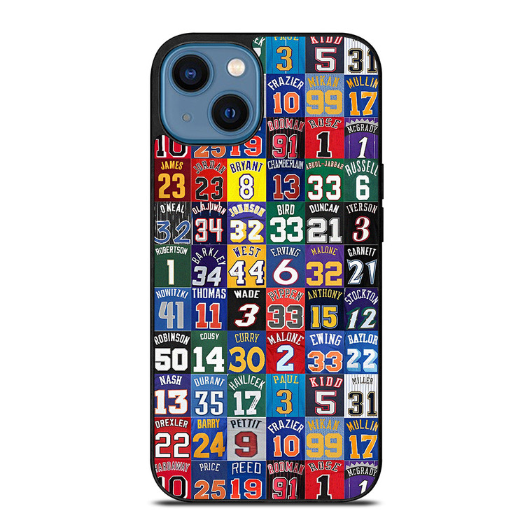 NBA BASKETBALL DREAM TEAM KIT iPhone 14 Case Cover NBA BASKETBALL DREAM TEAM KIT iPhone 14 Case Cover