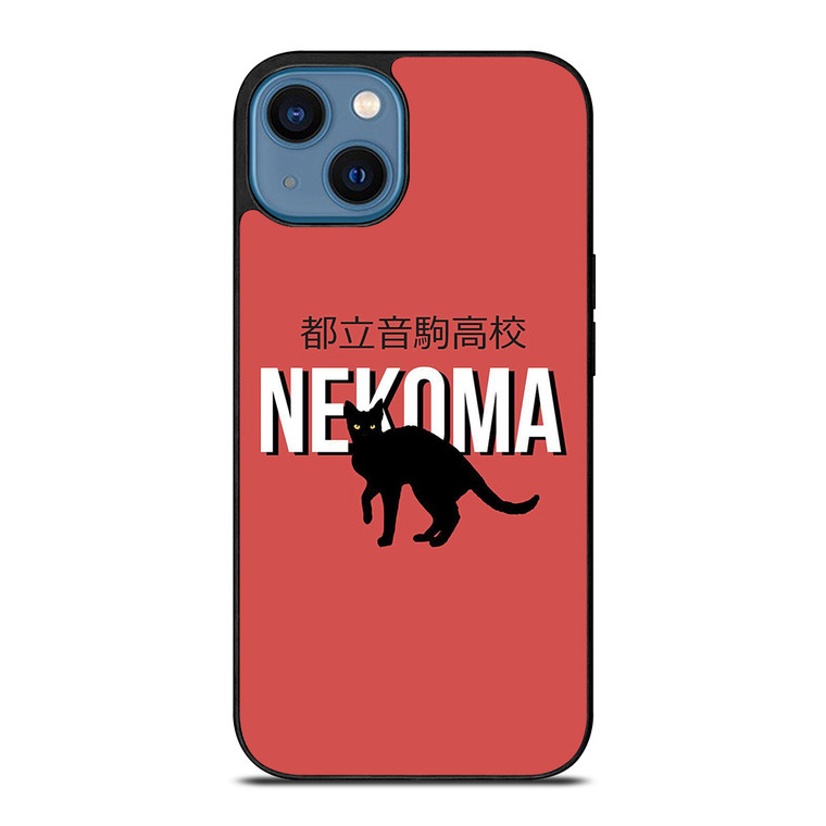 NEKOMA HIGH HAIKYUU LOGO iPhone 14 Case Cover NEKOMA HIGH HAIKYUU LOGO iPhone 14 Case Cover