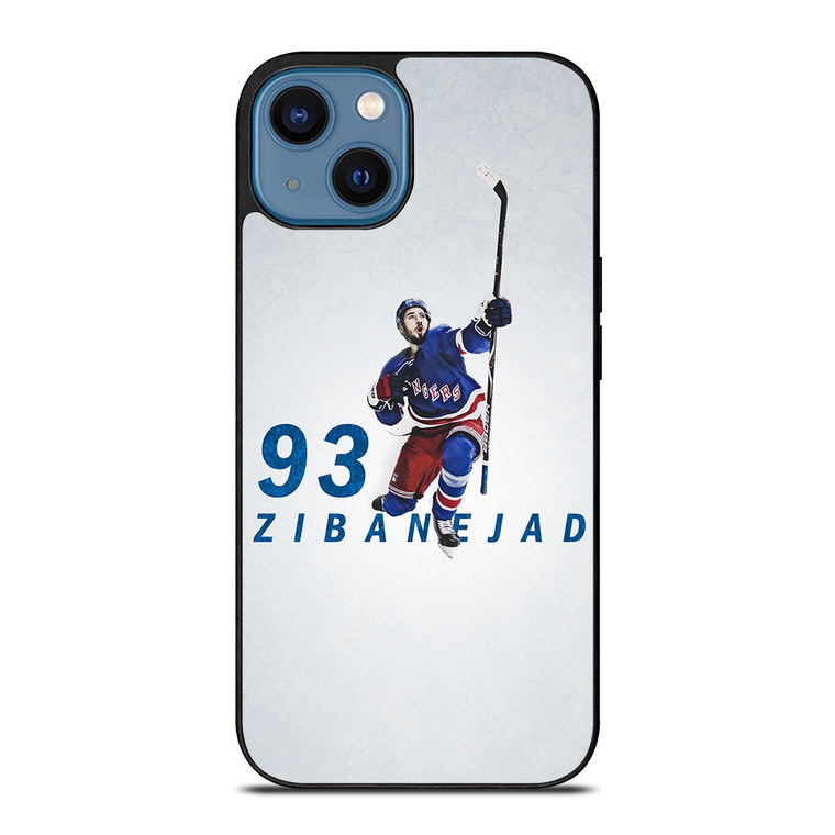 NEW YORK RANGERS MIKA ZIBANEJAD HOCKEY iPhone 14 Case Cover NEW YORK RANGERS MIKA ZIBANEJAD HOCKEY iPhone 14 Case Cover