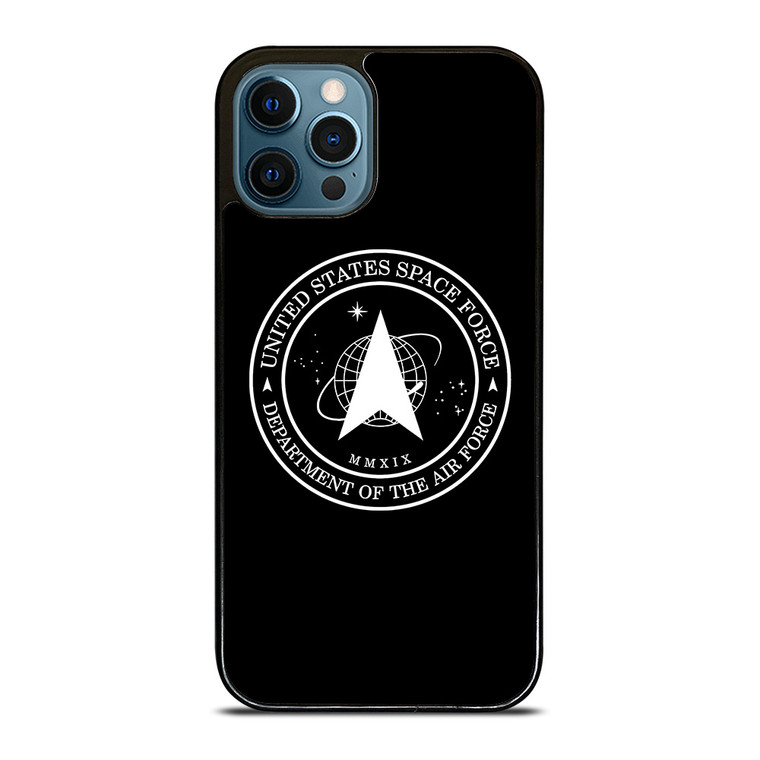 UNITED STATES SPACE FORCE BLACK  iPhone 12 Pro Max Case Cover