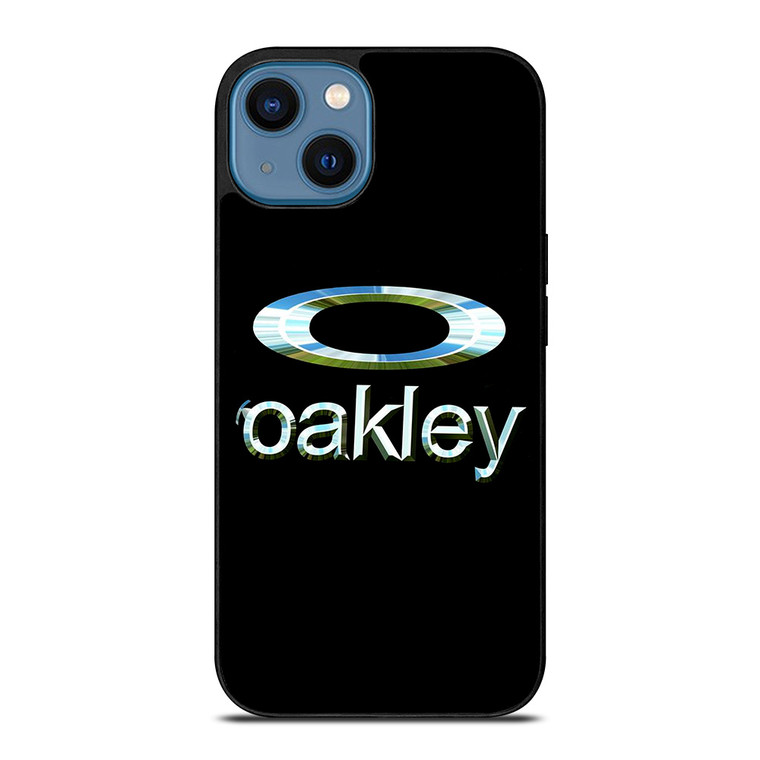 OAKLEY METAL BLACK EMBLEM iPhone 14 Case Cover