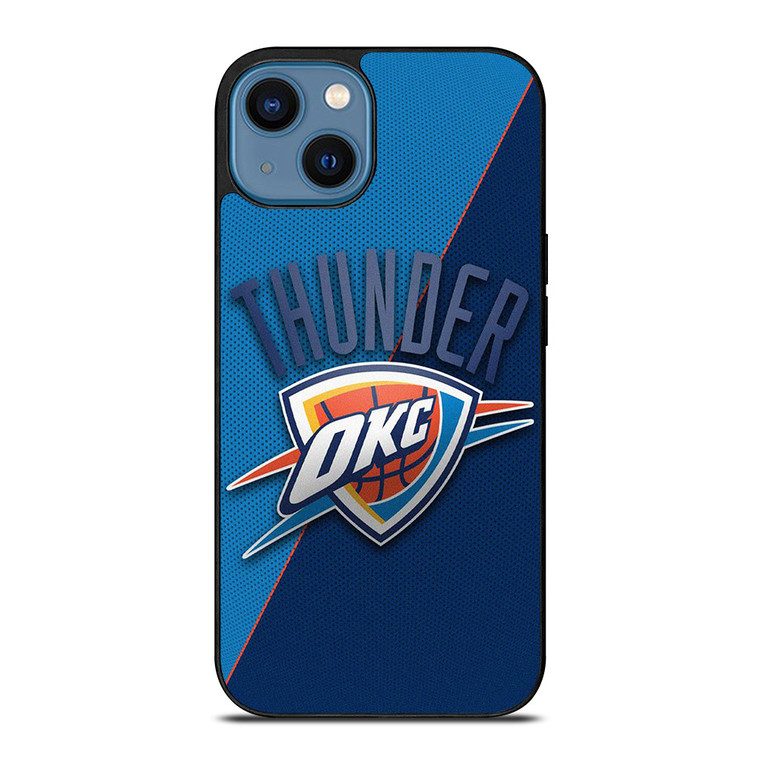 OKLAHOMA CITY THUNDER BASKET EMBLEM iPhone 14 Case Cover