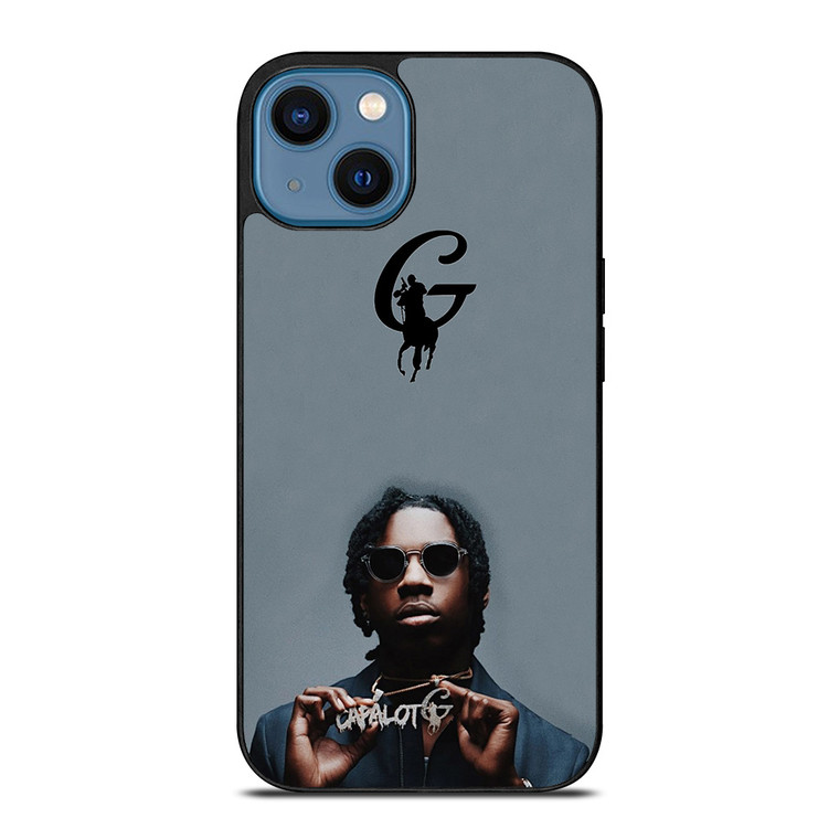 POLO G CAPALOT RAPPER LOGO iPhone 14 Case Cover