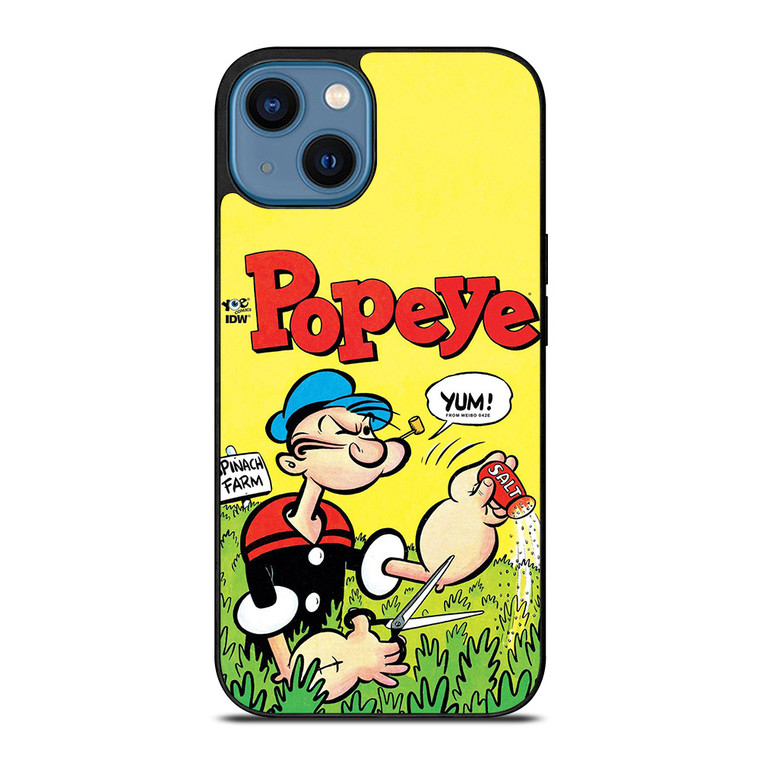 POPEYE CARTOON POSTER iPhone 14 Case Cover POPEYE CARTOON POSTER iPhone 14 Case Cover