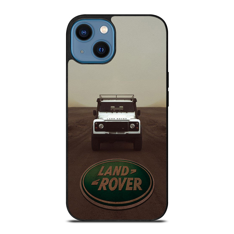 RETRO LAND ROVER DEFENDER LOGO iPhone 14 Case Cover RETRO LAND ROVER DEFENDER LOGO iPhone 14 Case Cover