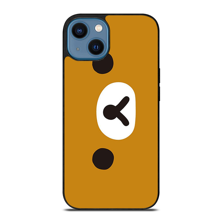 RILAKKUMA BEAR MINIMALIST iPhone 14 Case Cover