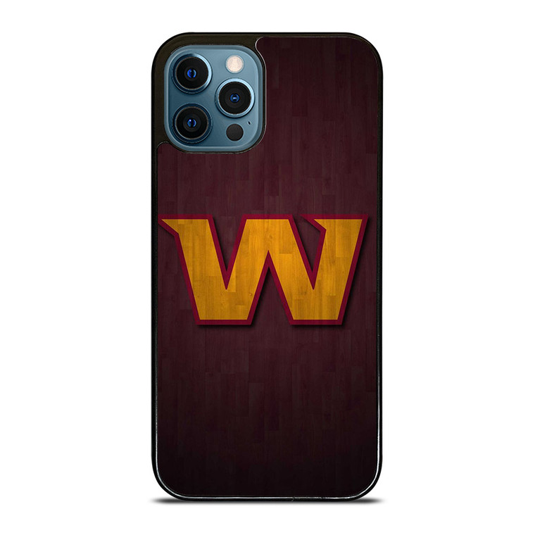 WASHINGTON COMMANDERS WOOD LOGO  iPhone 12 Pro Max Case Cover WASHINGTON COMMANDERS WOOD LOGO  iPhone 12 Pro Max Case Cover