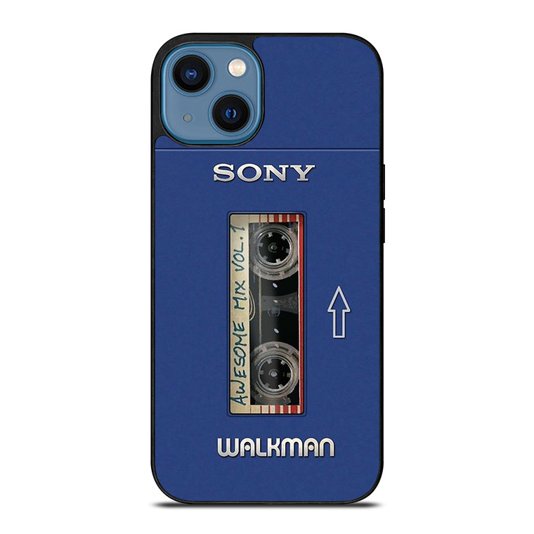 SONY WALKMAN CASSETTE iPhone 14 Case Cover