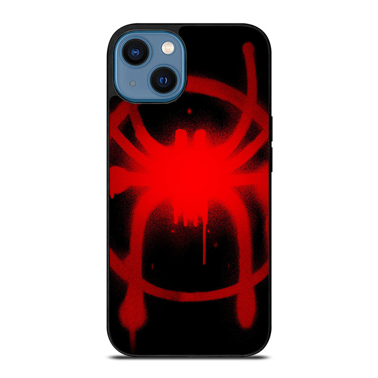SPIDERMAN ACROSS THE SPIDER VERSE LOGO iPhone 14 Case Cover