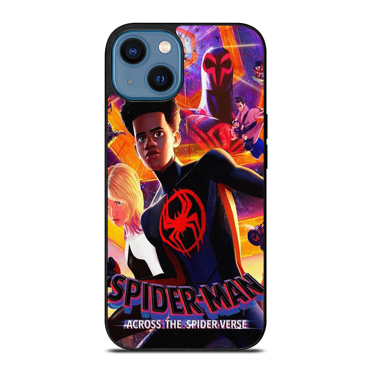 SPIDERMAN ACROSS THE SPIDER VERSE POSTER iPhone 14 Case Cover