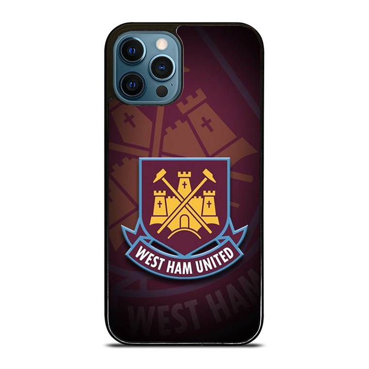 WEST HAM UNITED FC LOGO  iPhone 12 Pro Max Case Cover WEST HAM UNITED FC LOGO  iPhone 12 Pro Max Case Cover