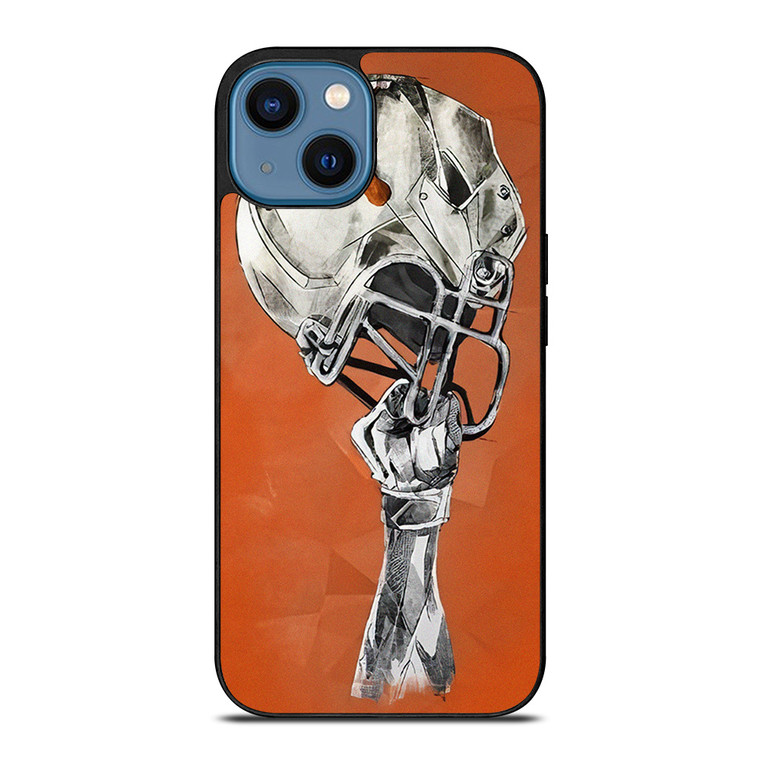 TEXAS LONGHORNS FOOTBALL HELMET iPhone 14 Case Cover