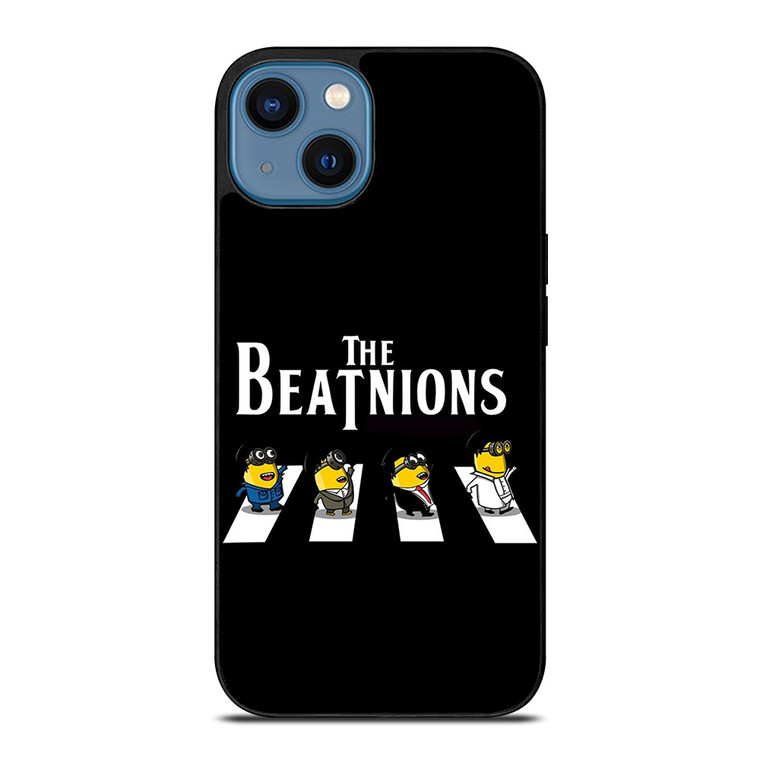 THE BEATLES MINIONS ABBEY ROAD iPhone 14 Case Cover