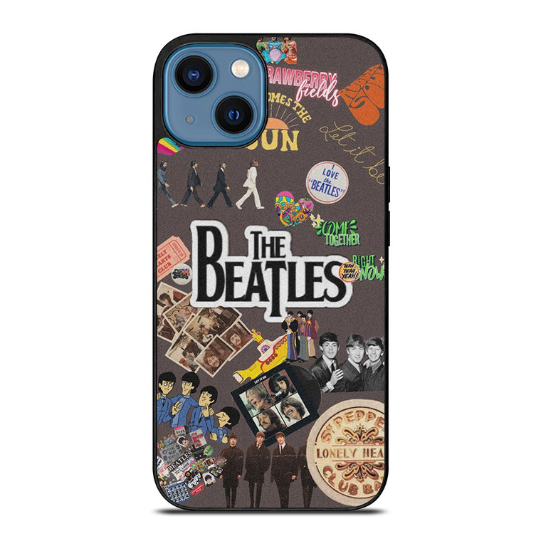THE BEATLES ROCK BAND COLLAGE iPhone 14 Case Cover
