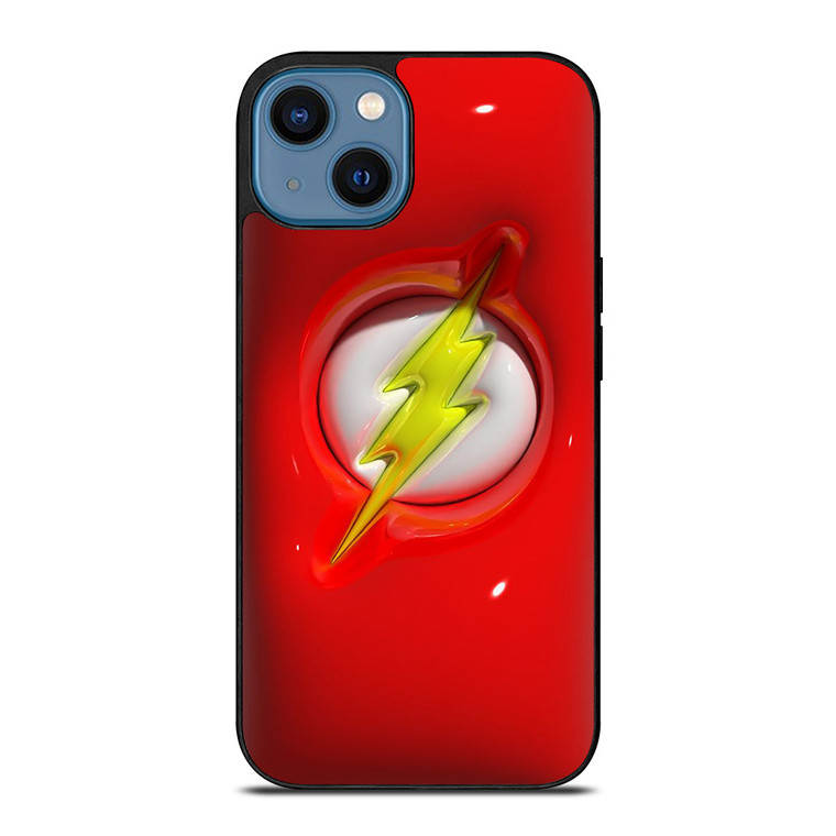 THE FLASH EMBLEM STYLE LOGO iPhone 14 Case Cover