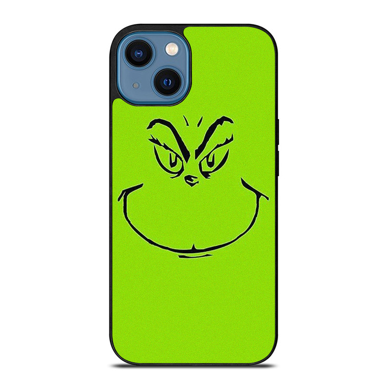 THE GRINCH SMILE LINE ART iPhone 14 Case Cover