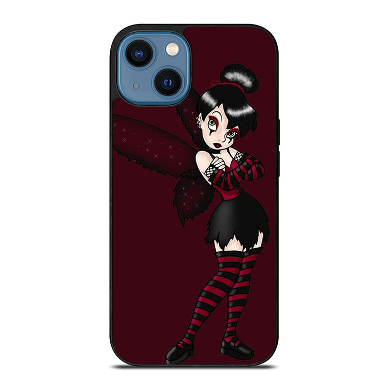 TINKERBELL EVIL GOTHIC CARTOON iPhone 14 Case Cover TINKERBELL EVIL GOTHIC CARTOON iPhone 14 Case Cover