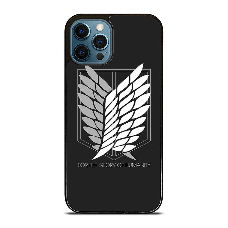 WINGS OF FREEDOM ATTACK ON TITANS HUMANITY SYMBOL  iPhone 12 Pro Max Case Cover