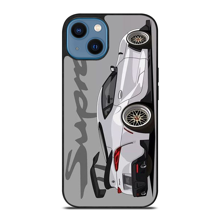 TOYOTA SUPRA VECTOR LOGO iPhone 14 Case Cover