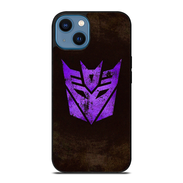 TRANSFORMERS DECEPTICON PURPLE SYMBOL iPhone 14 Case Cover