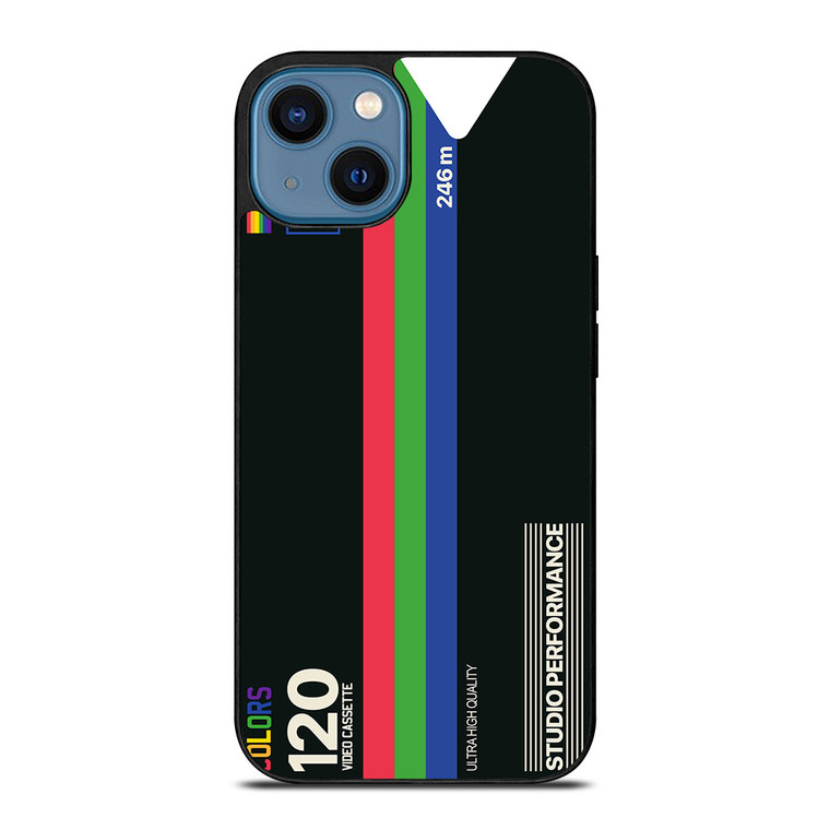 VHS CASSETTE STUDIO PERFORMANCE iPhone 14 Case Cover