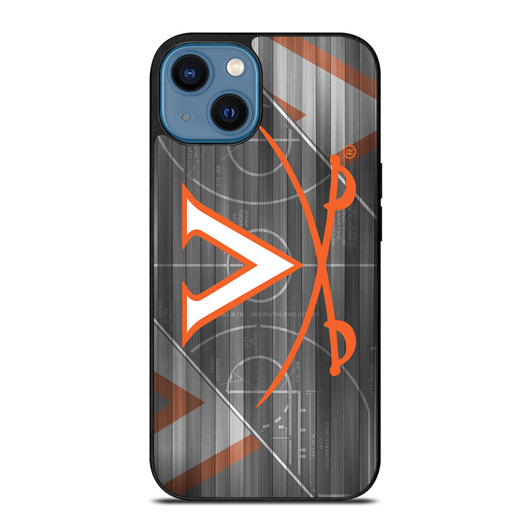VIRGINIA CAVALIERS BASKETBALL LOGO iPhone 14 Case Cover