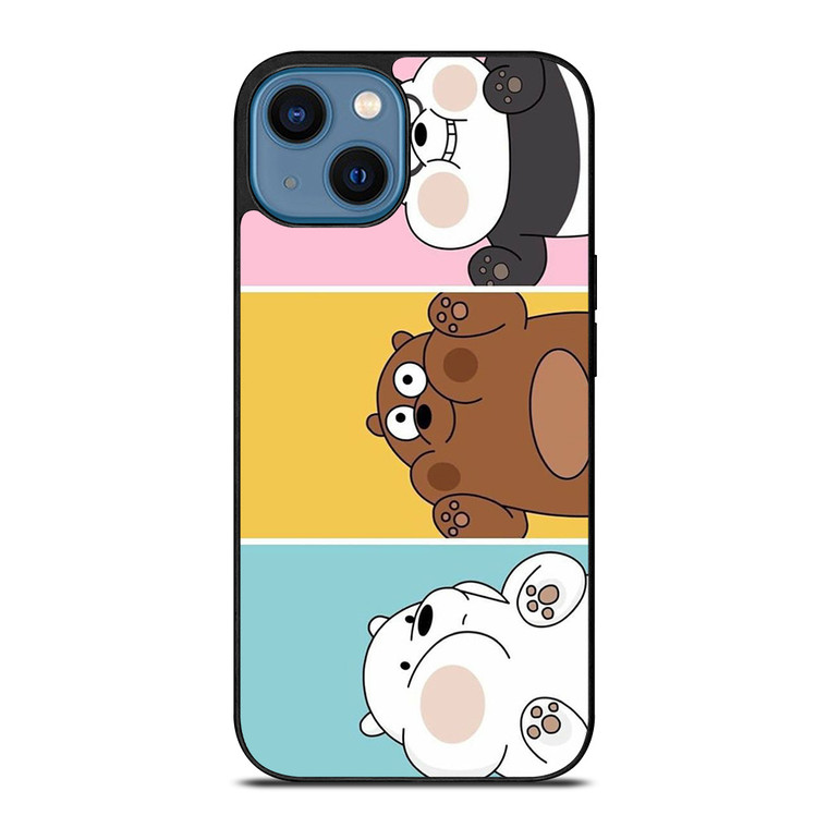 WE BARE BEARS CUTE COLLAGE iPhone 14 Case Cover