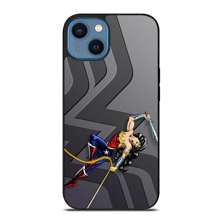WONDER WOMAN KIDS CARTOON iPhone 14 Case Cover