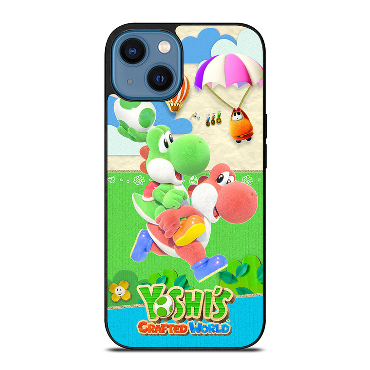 YOSHI CRAFTED WORLD GAMES LOGO iPhone 14 Case Cover