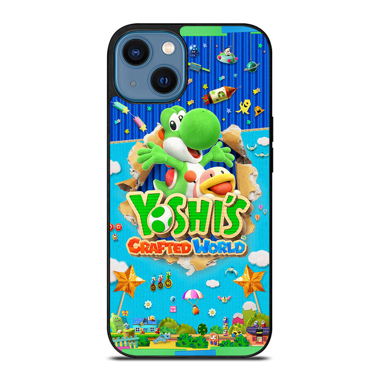 YOSHI CRAFTED WORLD GAMES POSTER iPhone 14 Case Cover