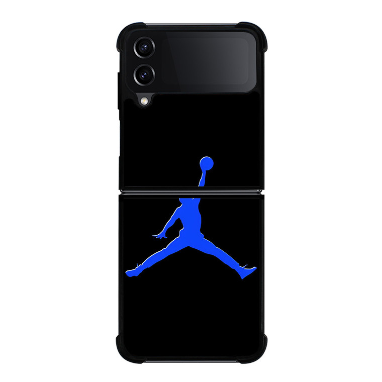 AIR JORDAN BLUE LOGO Samsung Galaxy Z Flip 4 Case Cover