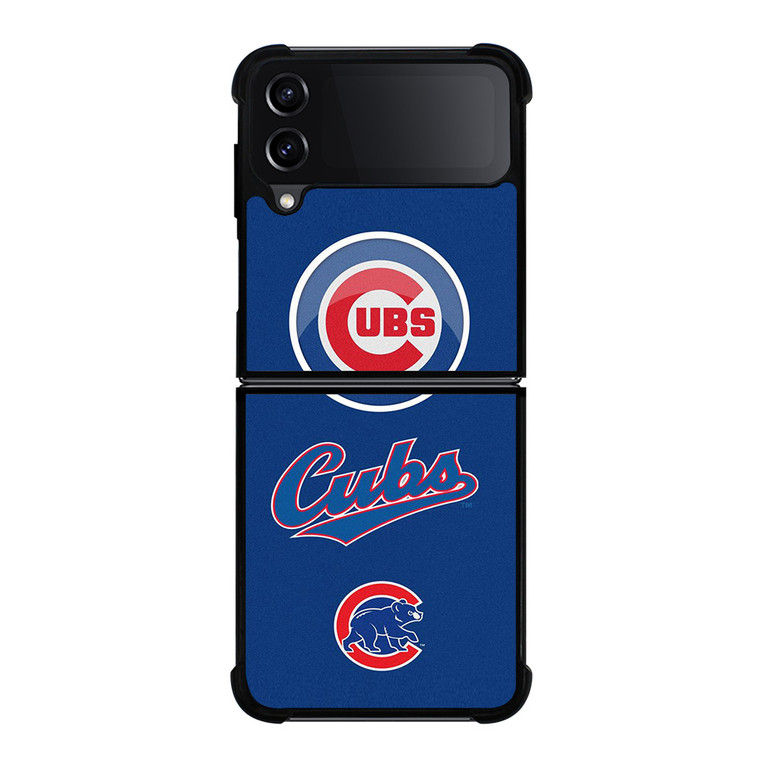 CHICAGO CUBS BASEBALL MLB LOGO Samsung Galaxy Z Flip 4 Case Cover