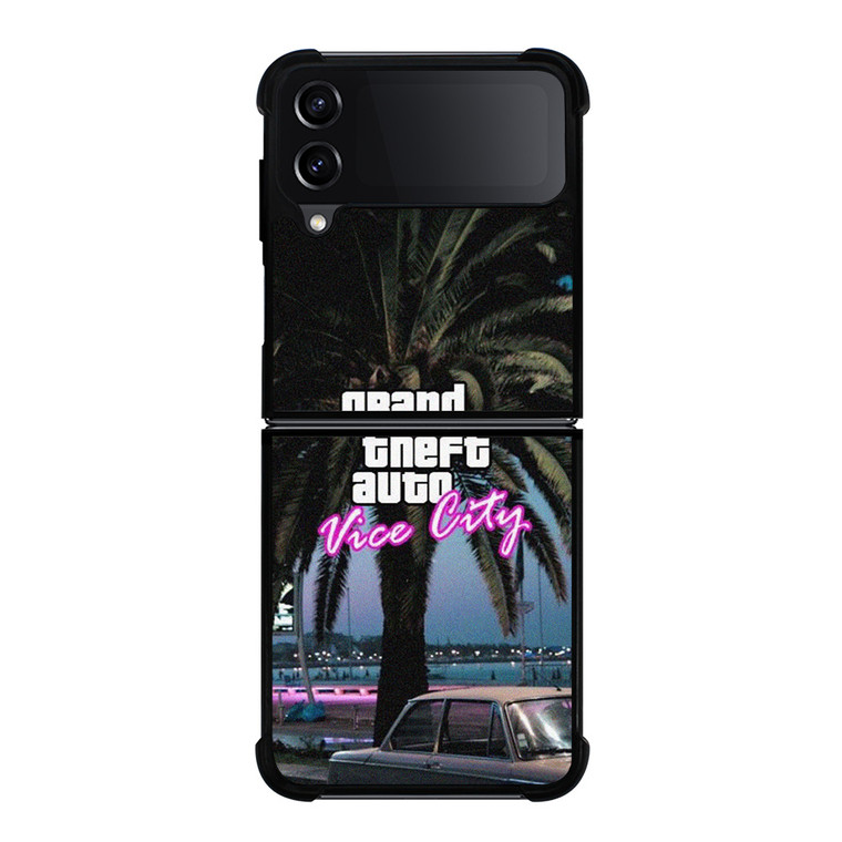 GTA GRAND THEFT AUTO VICE CITY GAMES Samsung Galaxy Z Flip 4 Case Cover