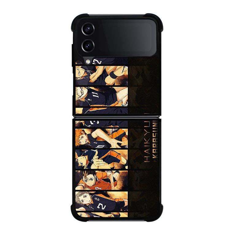 HAIKYUU KARASUNO VOLLEYBALL TEAM Samsung Galaxy Z Flip 4 Case Cover