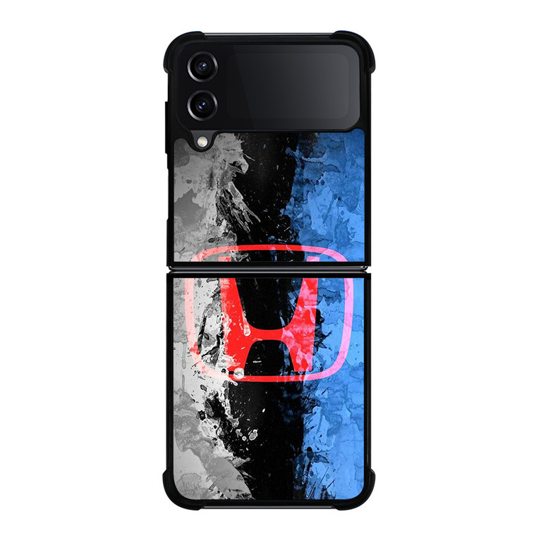 HONDA BRUSHED LOGO Samsung Galaxy Z Flip 4 Case Cover