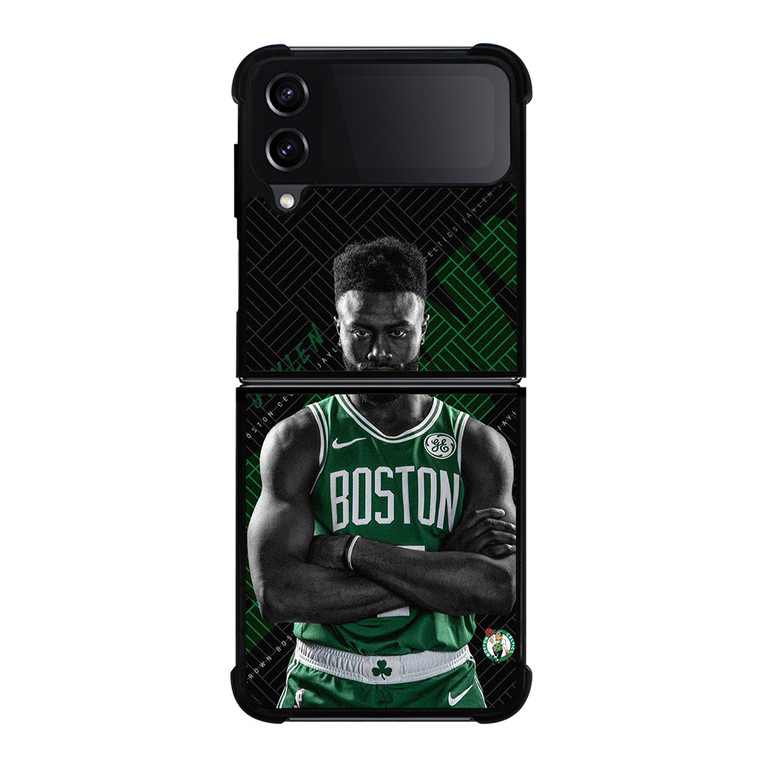 JAYLEN BROWN BOSTON CELTICS BASKETBALL Samsung Galaxy Z Flip 4 Case Cover