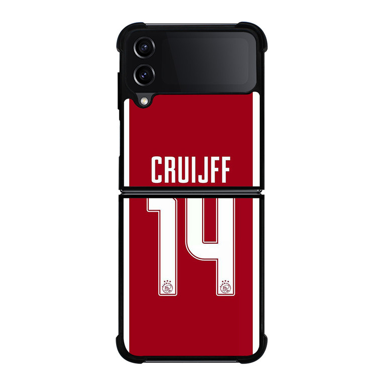 JOHAN CRUIJFF AJAX AMSTERDAM KIT Samsung Galaxy Z Flip 4 Case Cover