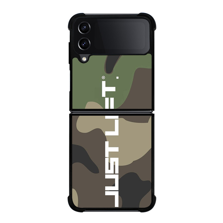 JUST LIFT FITNESS CAMO LOGO Samsung Galaxy Z Flip 4 Case Cover