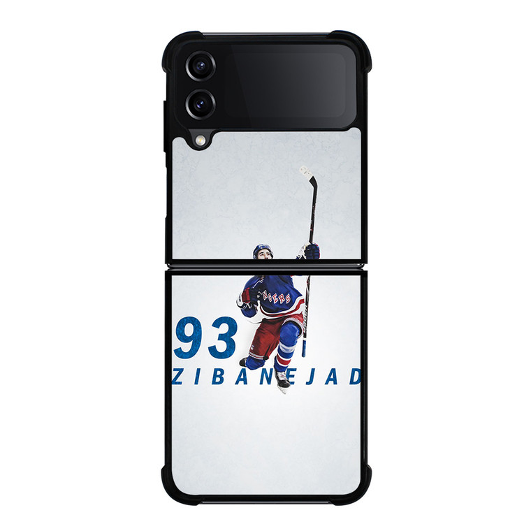 NEW YORK RANGERS MIKA ZIBANEJAD HOCKEY Samsung Galaxy Z Flip 4 Case Cover