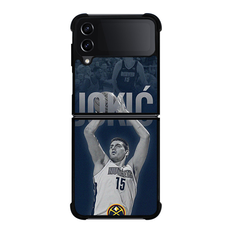 NIKOLA JOKIC DENVER NUGGETS BASKETBALL Samsung Galaxy Z Flip 4 Case Cover