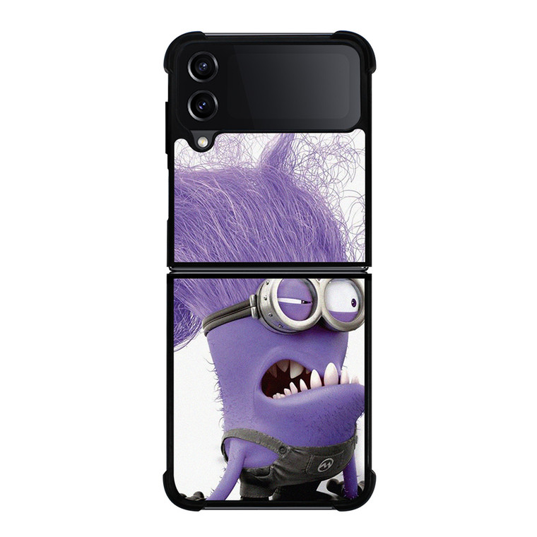 PURPLE MINION CARTOON Samsung Galaxy Z Flip 4 Case Cover