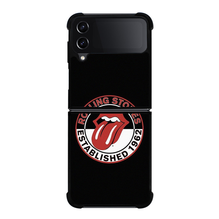 ROLLING STONES BAND BADGES Samsung Galaxy Z Flip 4 Case Cover