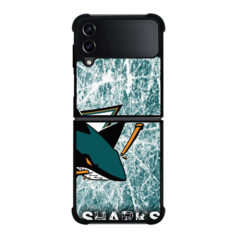 SAN JOSE SHARKS ICE HOCKEY TEAM Samsung Galaxy Z Flip 4 Case Cover