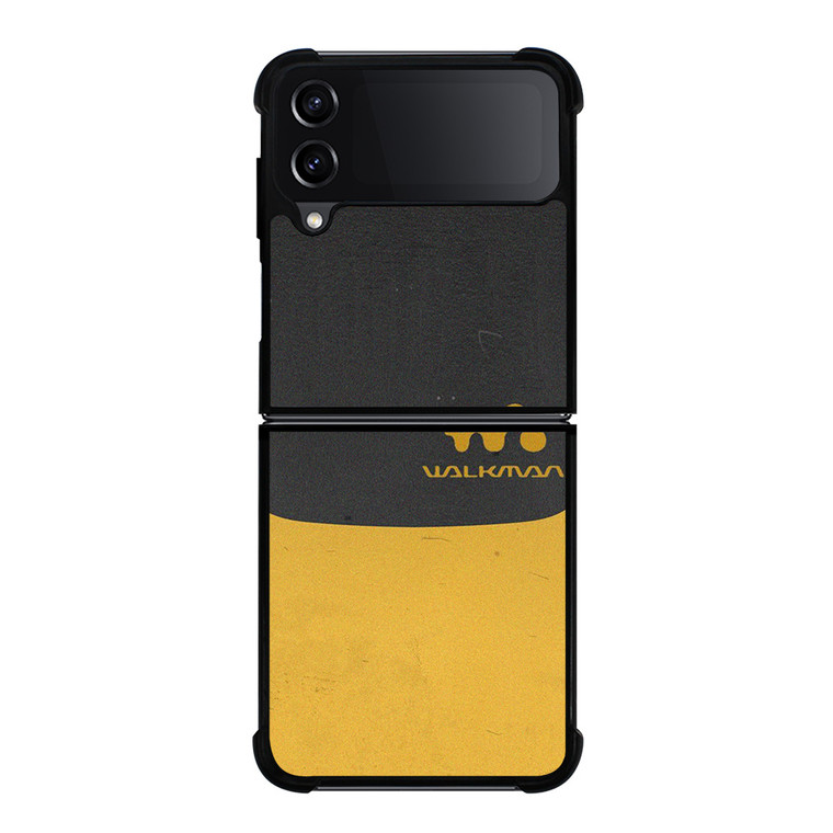SONY WALKMAN LEATHER Samsung Galaxy Z Flip 4 Case Cover