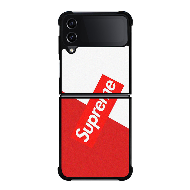 SUPREME SLICED LOGO Samsung Galaxy Z Flip 4 Case Cover