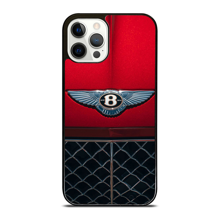 BENTLEY LOGO RED GRILL  iPhone 12 Pro Case Cover