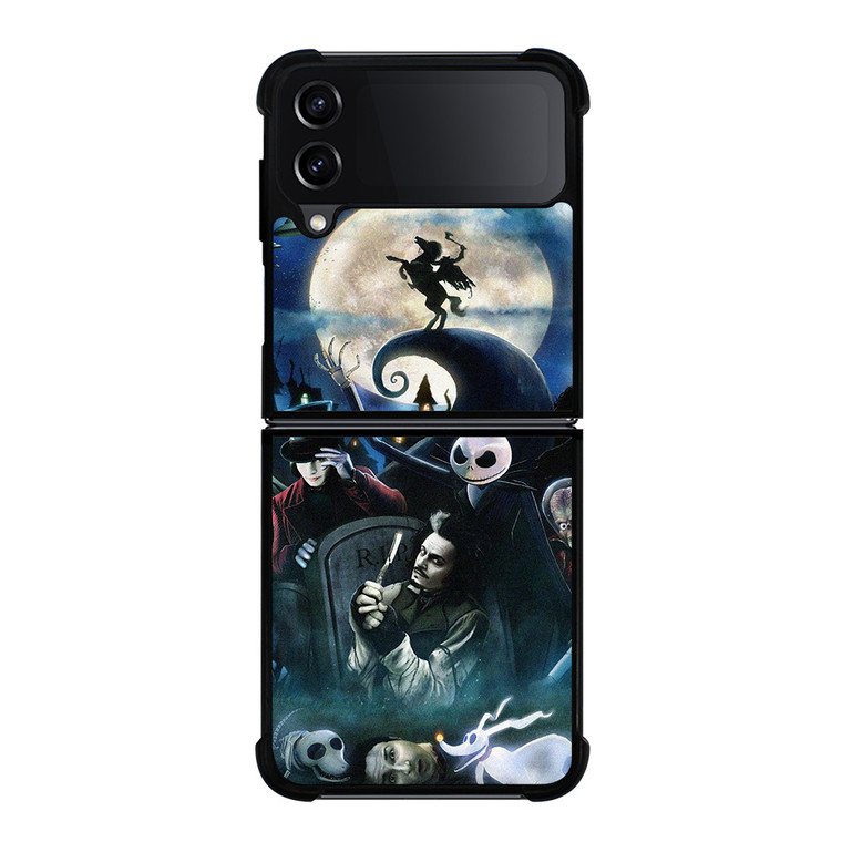 TIM BURTON HORROR MOVIE COLLECTION Samsung Galaxy Z Flip 4 Case Cover