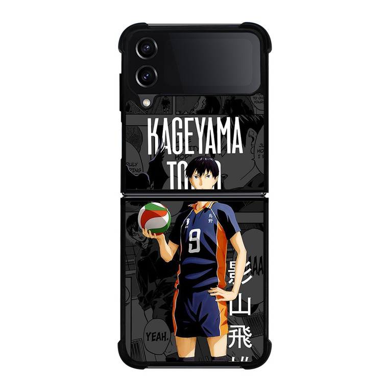 TOBIO KAGEYAMA ANIME COLLAGE Samsung Galaxy Z Flip 4 Case Cover