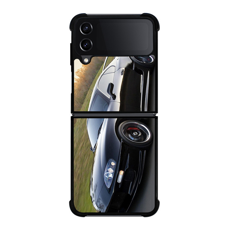 TOYOTA SUPRA MK4 BLACK Samsung Galaxy Z Flip 4 Case Cover