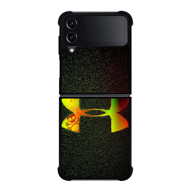 UNDER ARMOUR YELLOW LOGO Samsung Galaxy Z Flip 4 Case Cover
